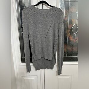 lululemon athletica Charcoal Crew Neck Sweater
